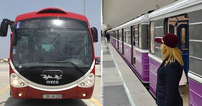 Metro və avtobuslarda gedişhaqqı artırıldı - RƏSMİ