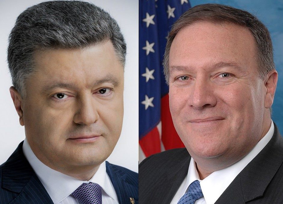 Poroşenko ilə Pompeo arasında telefon danışığı oldu