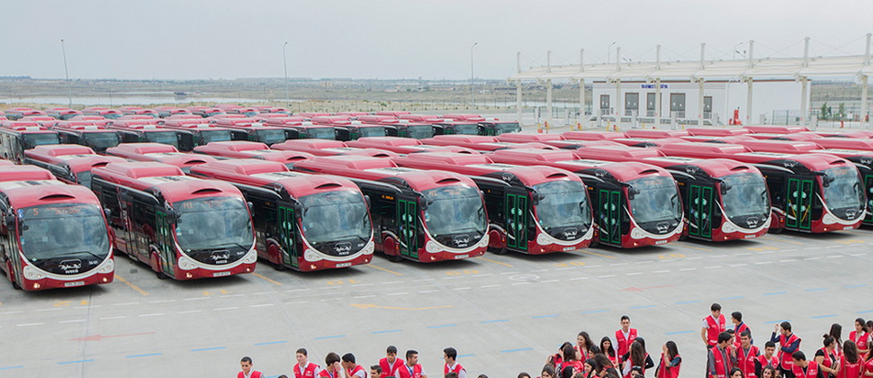Bakı üçün daha 300 iri tutumlu avtobus alınacaq