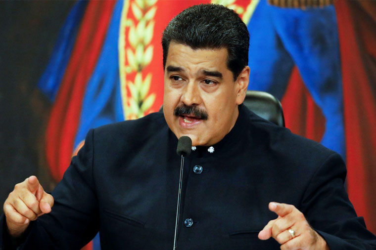 Maduroya sui-qəsddə ş&uuml;bhəli bilinən 10 nəfər saxlanıldı&nbsp;