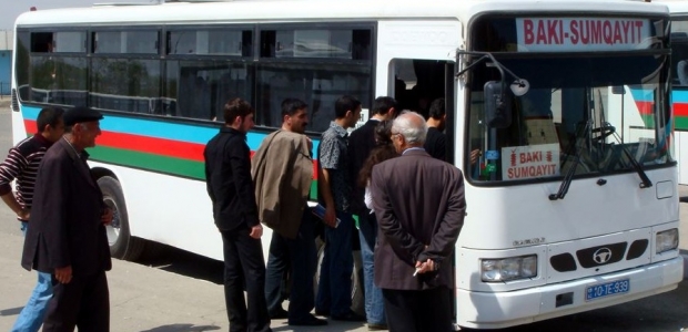 Bakı-Sumqayıt avtobuslarında gediş haqqı ENDİRİLDİ