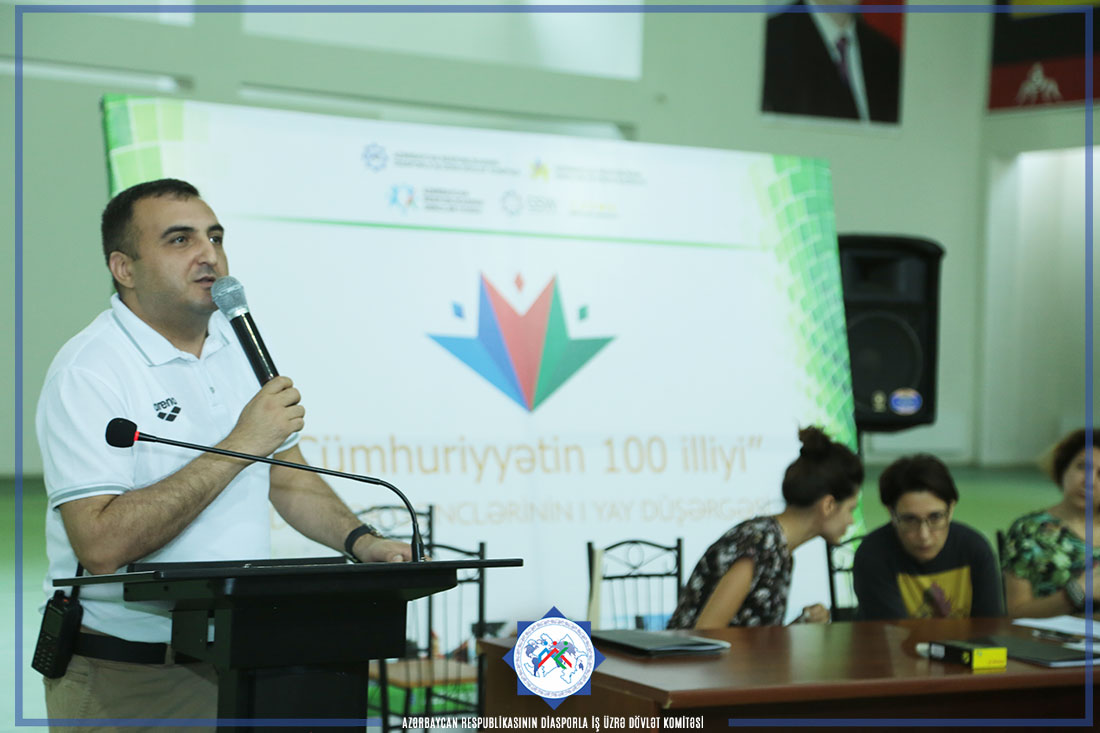Diaspor Gənclərinin I Yay düşərgəsi Şəkidə öz işini davam etdirir - FOTOLAR