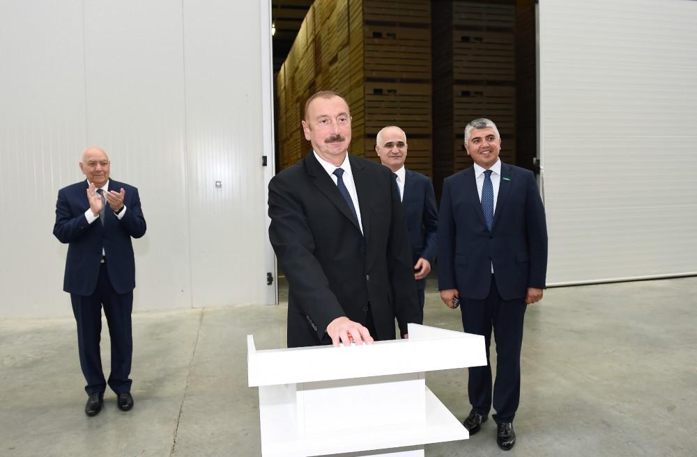 İsmayıllıda aqropark istifadəyə verildi 