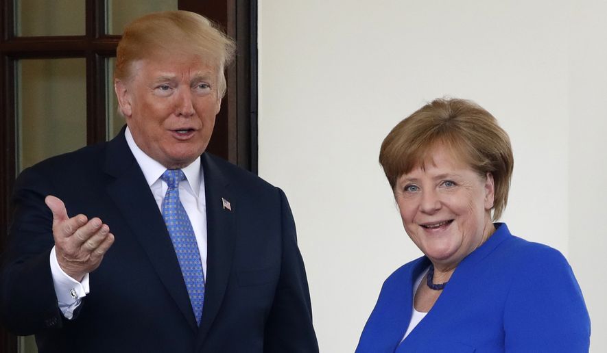 Trampla Merkel dünyaya çağırış etdi
