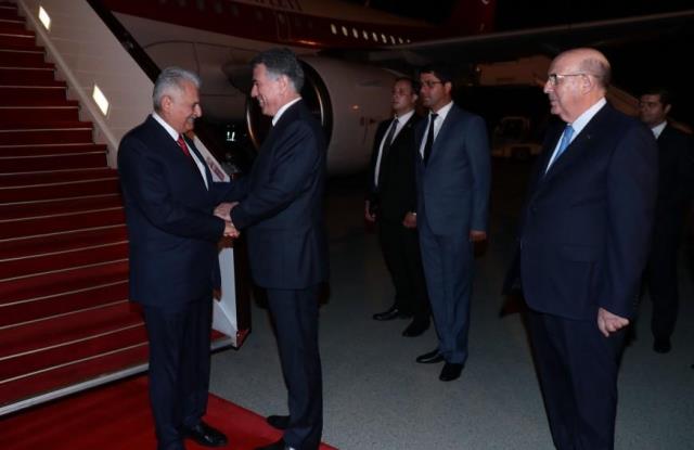 Binəli Yıldırım Azərbaycana gəlib 