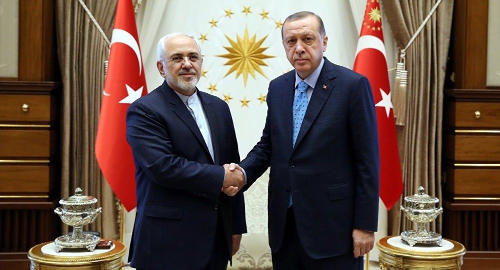 Ərdoğan İran XİN rəhbərini qəbul edib