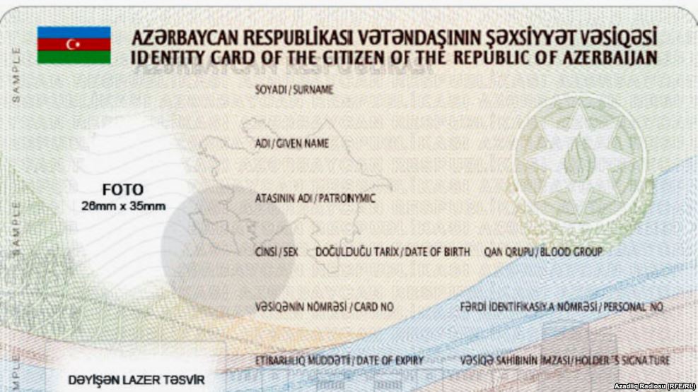 Yeni şəxsiyyət vəsiqələrində elektron çip yerləşdirilib - Nazirlikdən AÇIQLAMA   