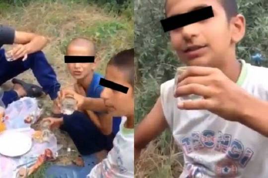 Araq içib, sağlıq deyən uşaqlar polis nəzarətinə götürüldü