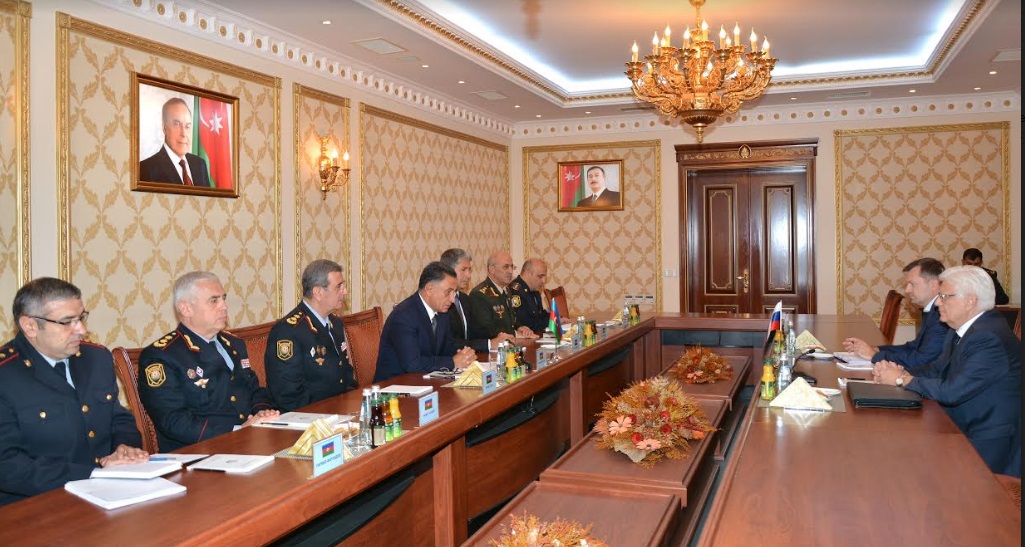 Ramil Usubov Rusiya səfiri ilə g&ouml;r&uuml;ş&uuml;b