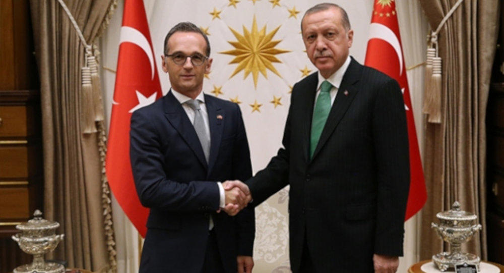 Ərdoğan almaniyalı nazirlə görüşdü