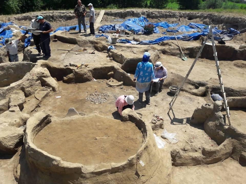 Goranboyda tunc d&ouml;vr&uuml;nə aid yaşayış yeri aşkarlandı