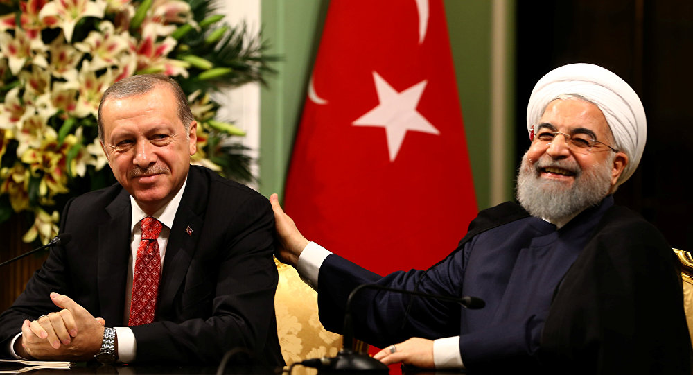 Ruhani-Ərdoğan görüşü başladı