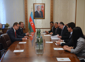 Məmmədyarov Çexiyanın yeni səfirini qəbul etdi