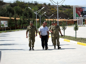 Ombudsman Aparatının n&uuml;mayəndələri hərbi hissələrdə oldu