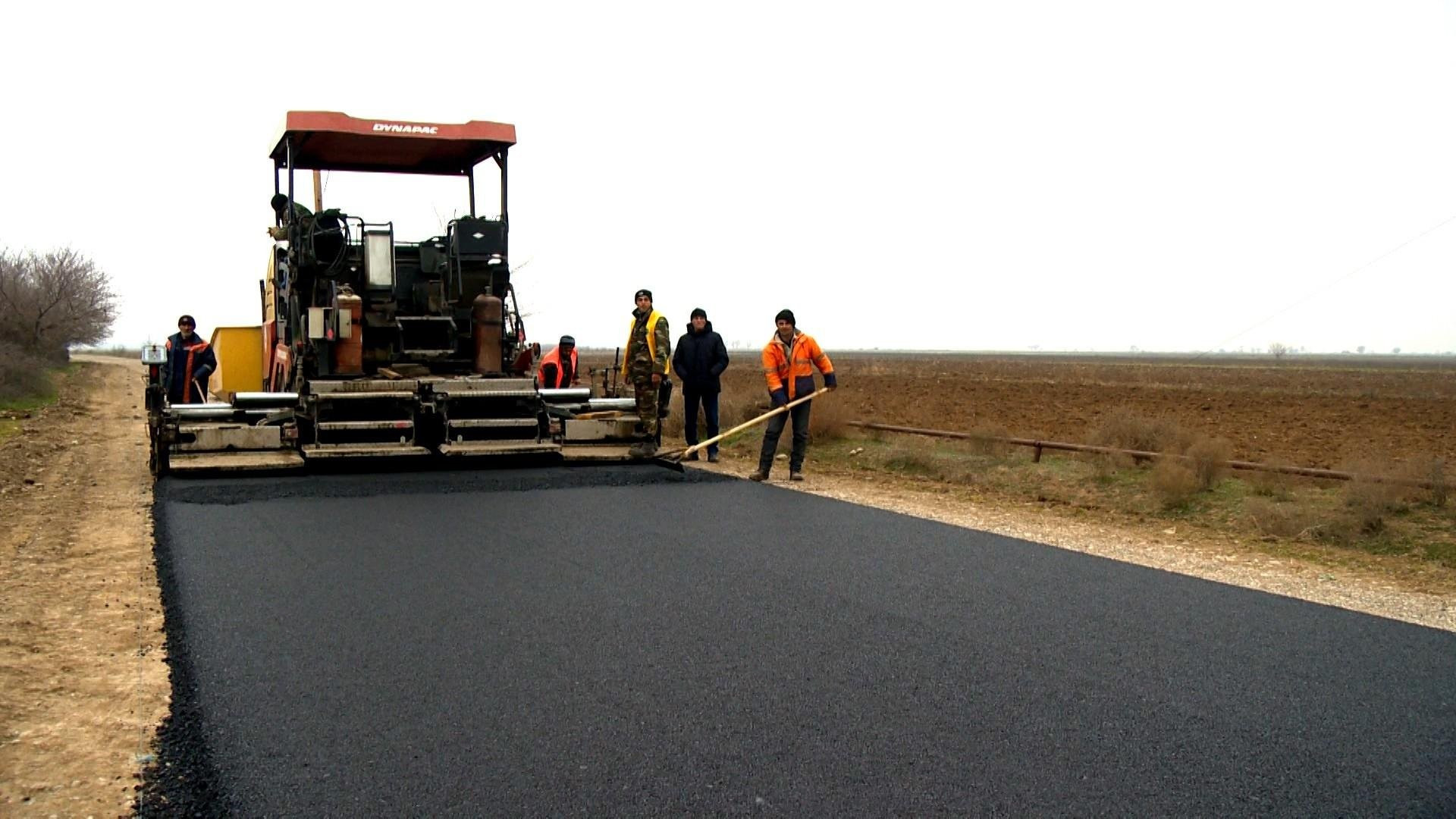 Sabirabadda yol tikintisinə 15,1 milyon manat ayrıldı