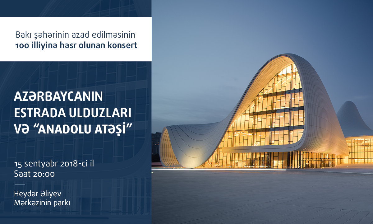 Bakının qurtuluş günü ilə bağlı konsert keçiriləcək