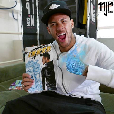 Neymar özü ilə bağlı yeni komikslər buraxır
