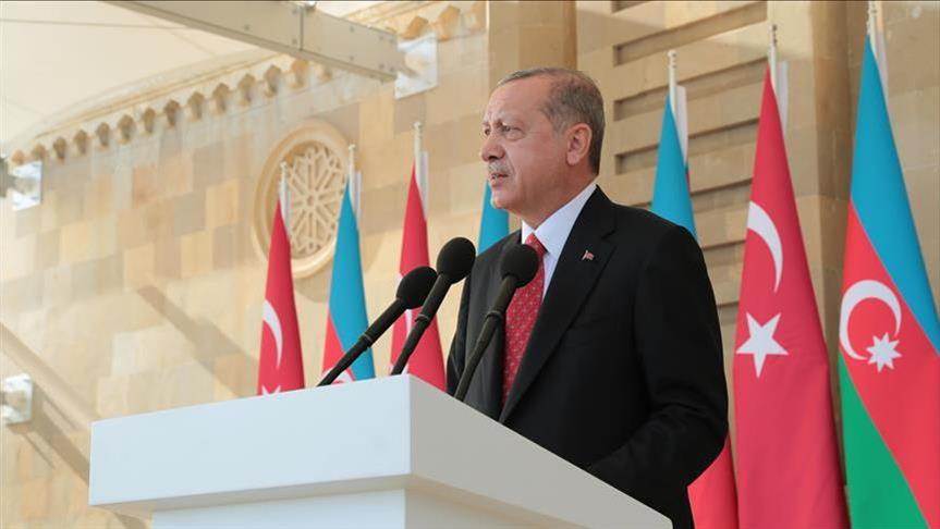 &ldquo;Dağlıq Qarabağ məsələsi bizim &uuml;&ccedil;&uuml;n də eyni dərəcədə ağrılı problemdir&rdquo; - Ərdoğan