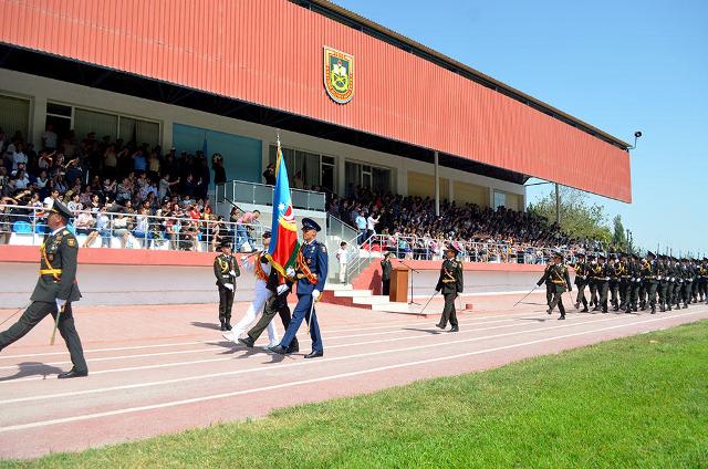 Xüsusi təyinatlı təhsil müəssisələrində andiçmə mərasimi keçirilib 