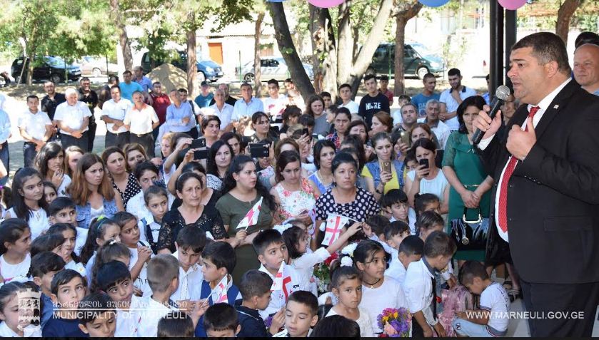 Gürcüstanda azərbaycanlı uşaqlar təhsilə başladı - FOTO