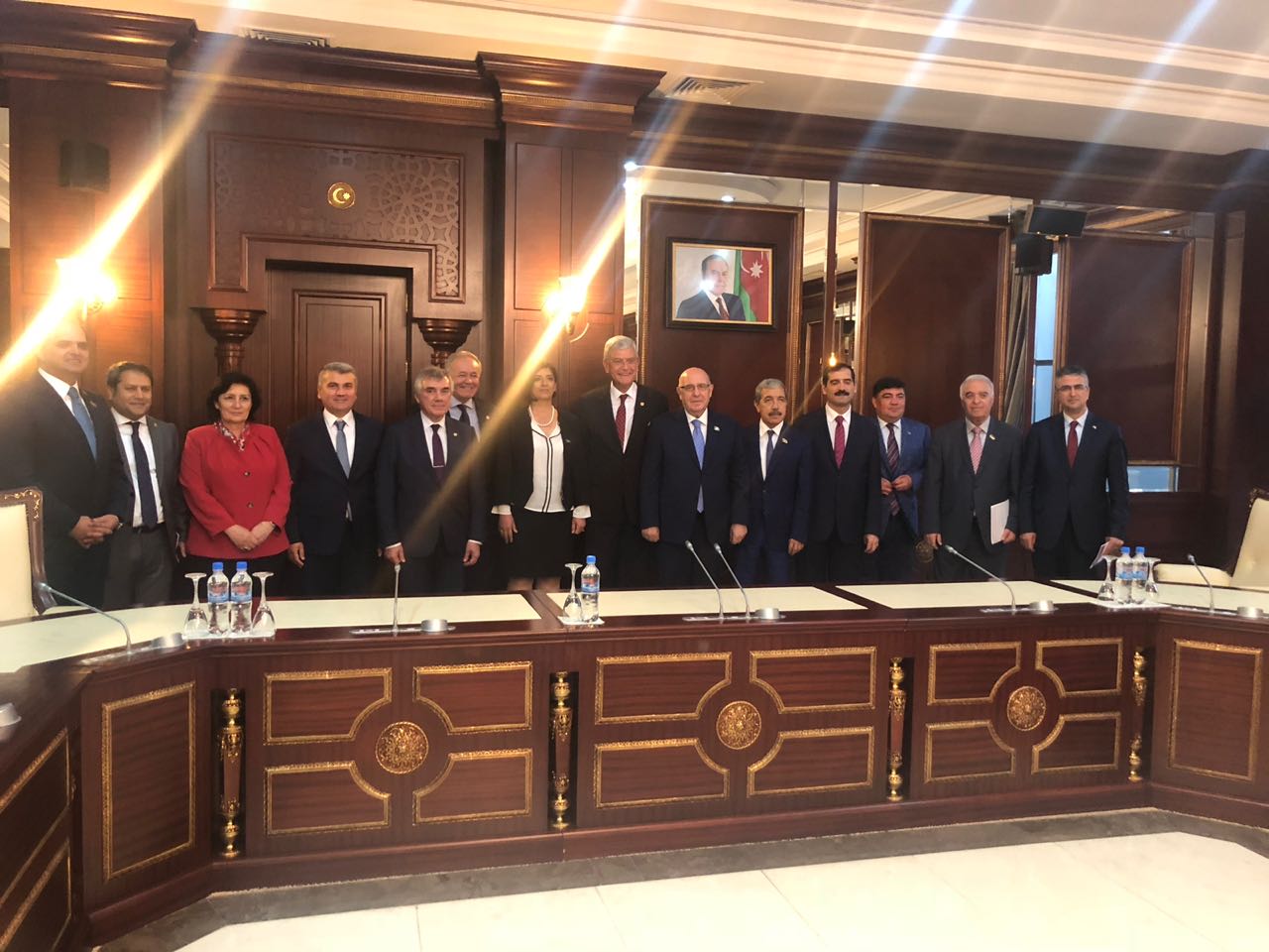 Komitə sədri&nbsp;T&uuml;rkiyə BMM-nin &uuml;zvləri ilə g&ouml;r&uuml;ş&uuml;b