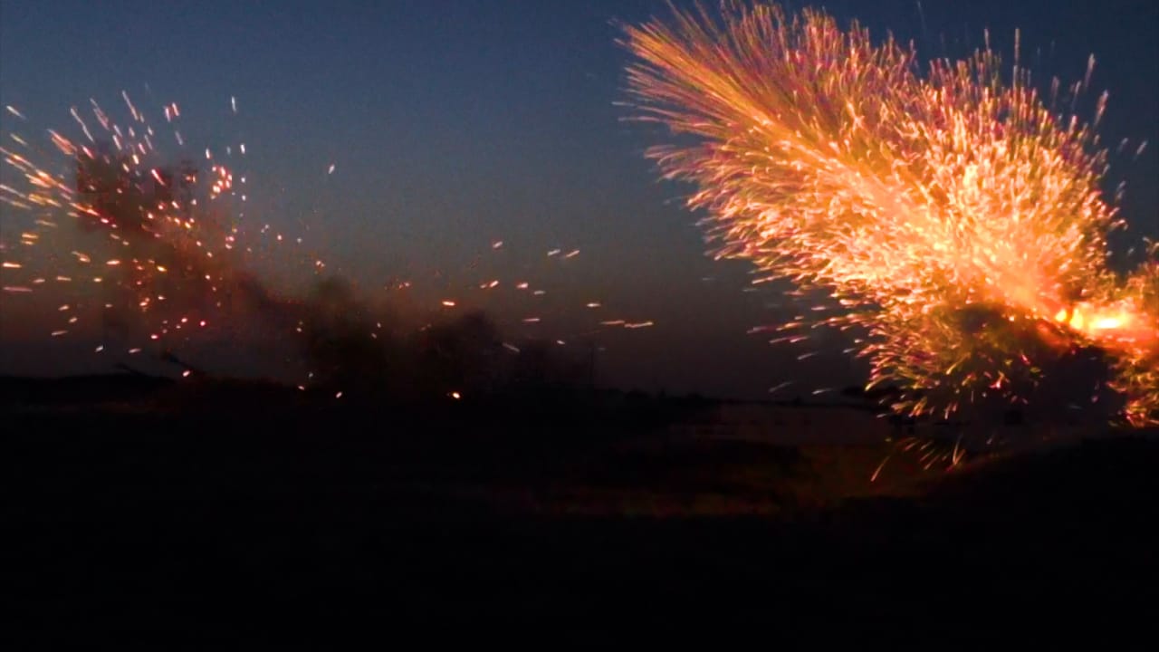 Ordumuz gecə vaxtı döyüş atışları keçirdi - FOTO+VİDEO