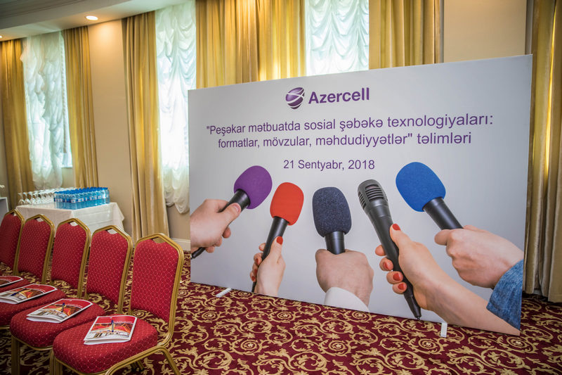 Azercell  jurnalistlər üçün seminar təşkil etdi