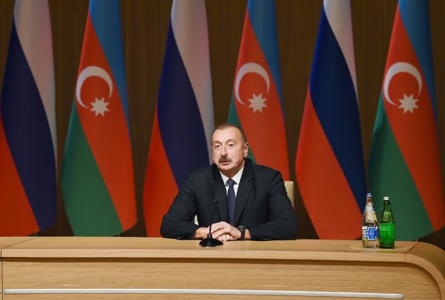 İlham Əliyev: “Vladimir Vladimiroviç Putin son 5 il ərzində 4-cü dəfədir ki, Azərbaycanda olur”