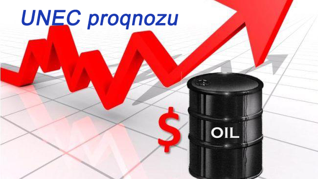 Neftin (dünya bazar qiymətinin yenilənən UNEC proqnozu