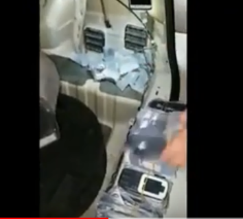 Gömrükçülər maşından 74 mobil telefon aşkar etdilər - VİDEO