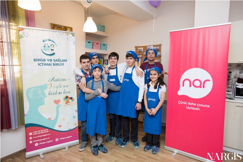 “Nar”dan autizmli uşaqlara dəstək - FOTO