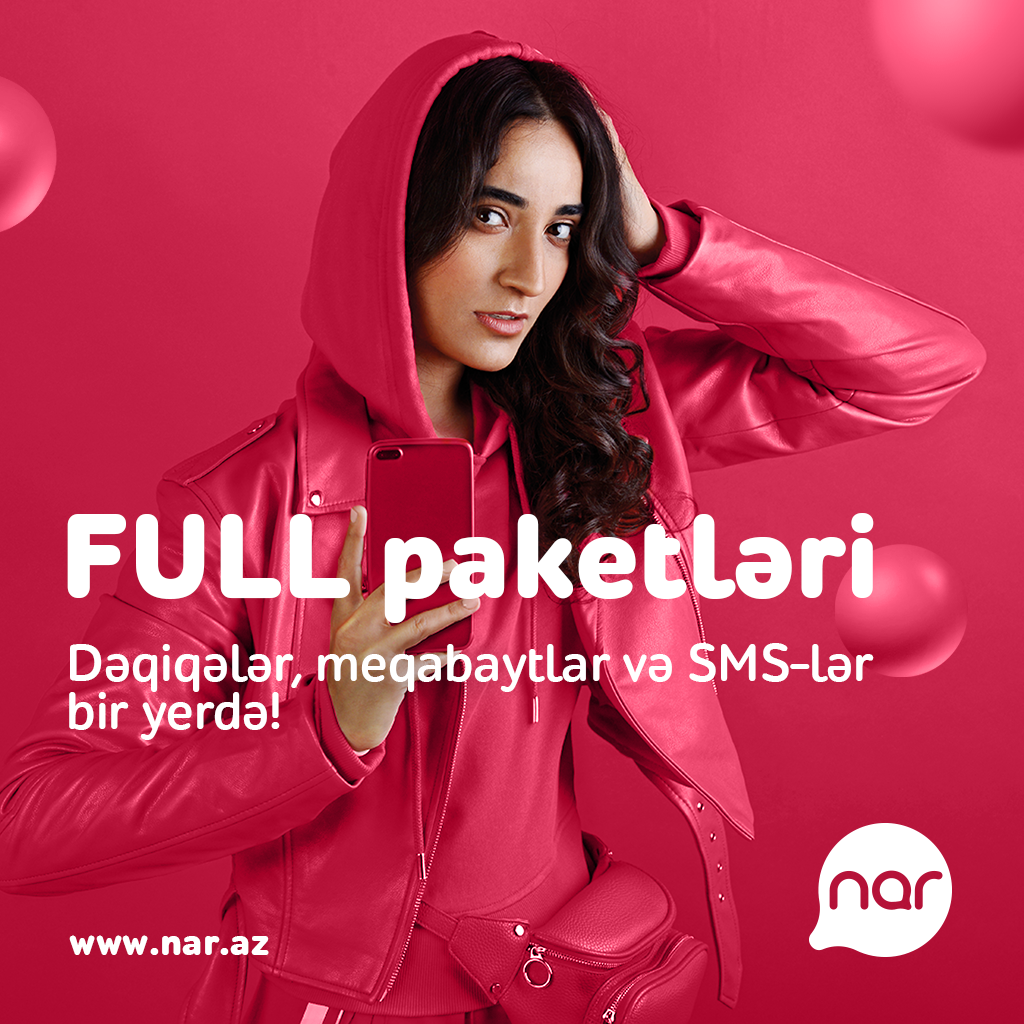 “Nar”ın “Full” paketlərindən istifadə edənlərin sayı 40% artıb