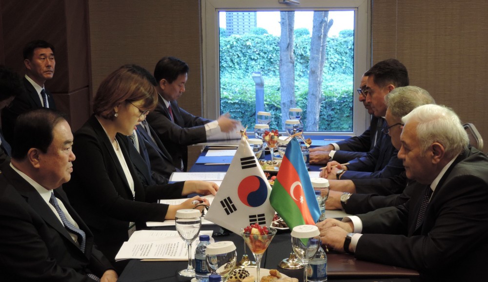 Azərbaycan və Koreya parlament sədrləri Antalyada görüşdülər