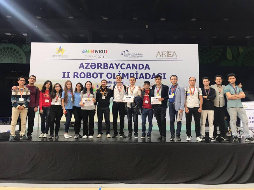 BANM-ın tələbələri Robot Olimpiadasında ilk &uuml;&ccedil; yerin qalibi olublar