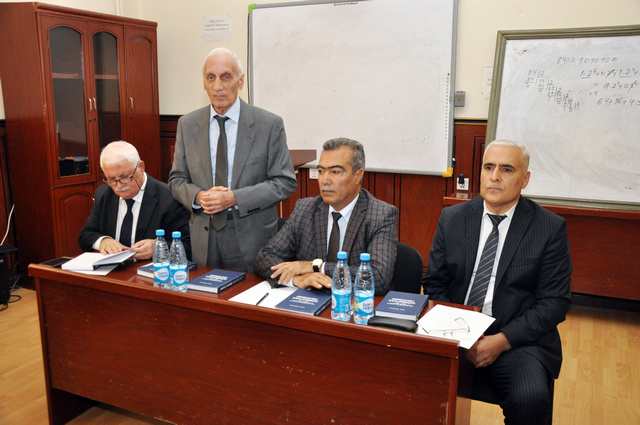 V&uuml;qar Rəhimzadənin monoqrafiyasının təqdimatı ke&ccedil;irildi