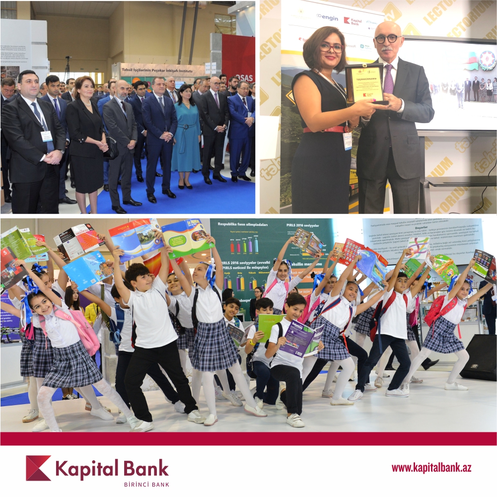 Kapital Bank Beynəlxalq Təhsil Sərgisinin rəsmi tərəfdaşıdır