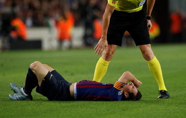 Messi ağır zədə aldı - FOTO 