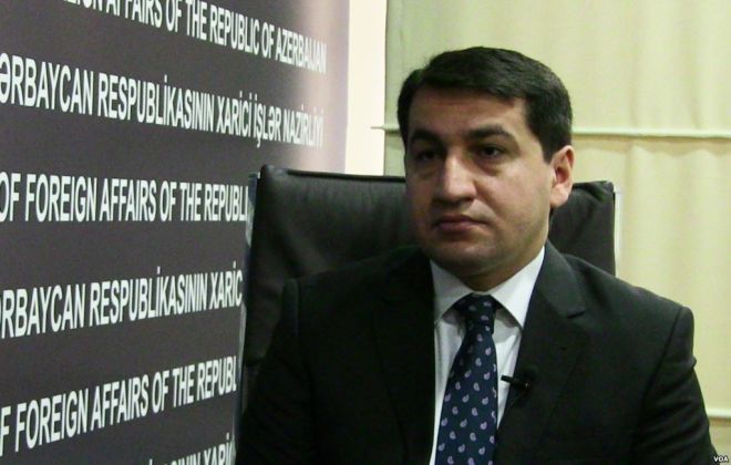 &ldquo;Ermənistan zərərli ritorikanın əvəzinə nəticə y&ouml;n&uuml;ml&uuml; danışıqları intensivləşdirməlidir&rdquo; - Hikmət Hacıyev
