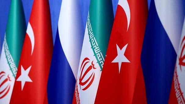 T&uuml;rkiyə, Rusiya və İran arasında Suriya m&uuml;zakirəsi
