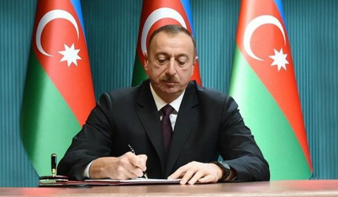 İlham Əliyev Ucarda yol tikintisinə 9,7 milyon manat ayırdı