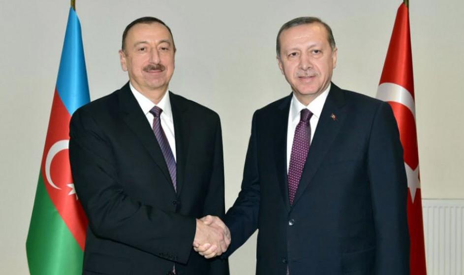 İlham Əliyev Ərdoğanı təbrik etdi