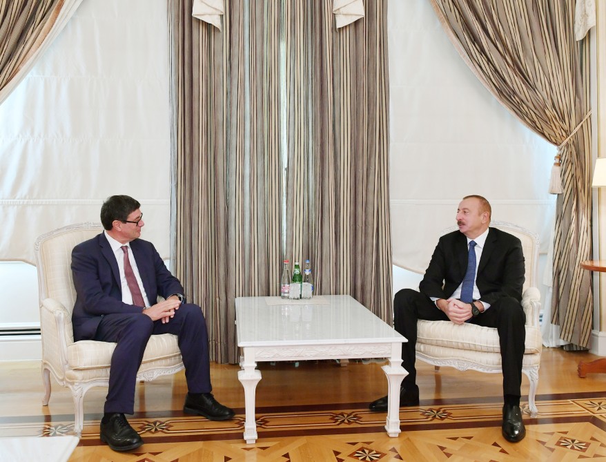 İlham Əliyev İsveçrə Konfederasiyasının nümayəndə heyətini qəbul edib