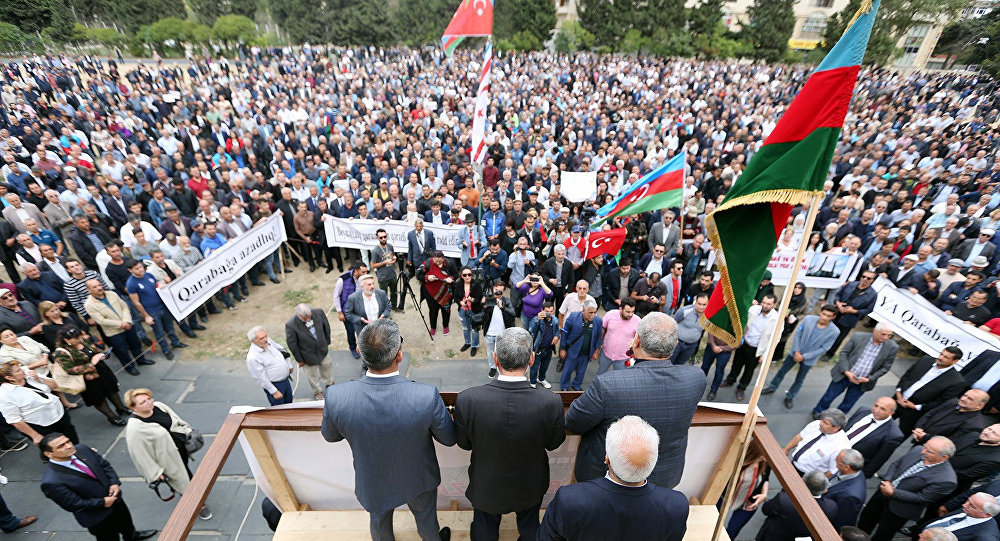 Bakı Meriyası Qarabağ mitinqinə İCAZƏ VERMƏDİ
