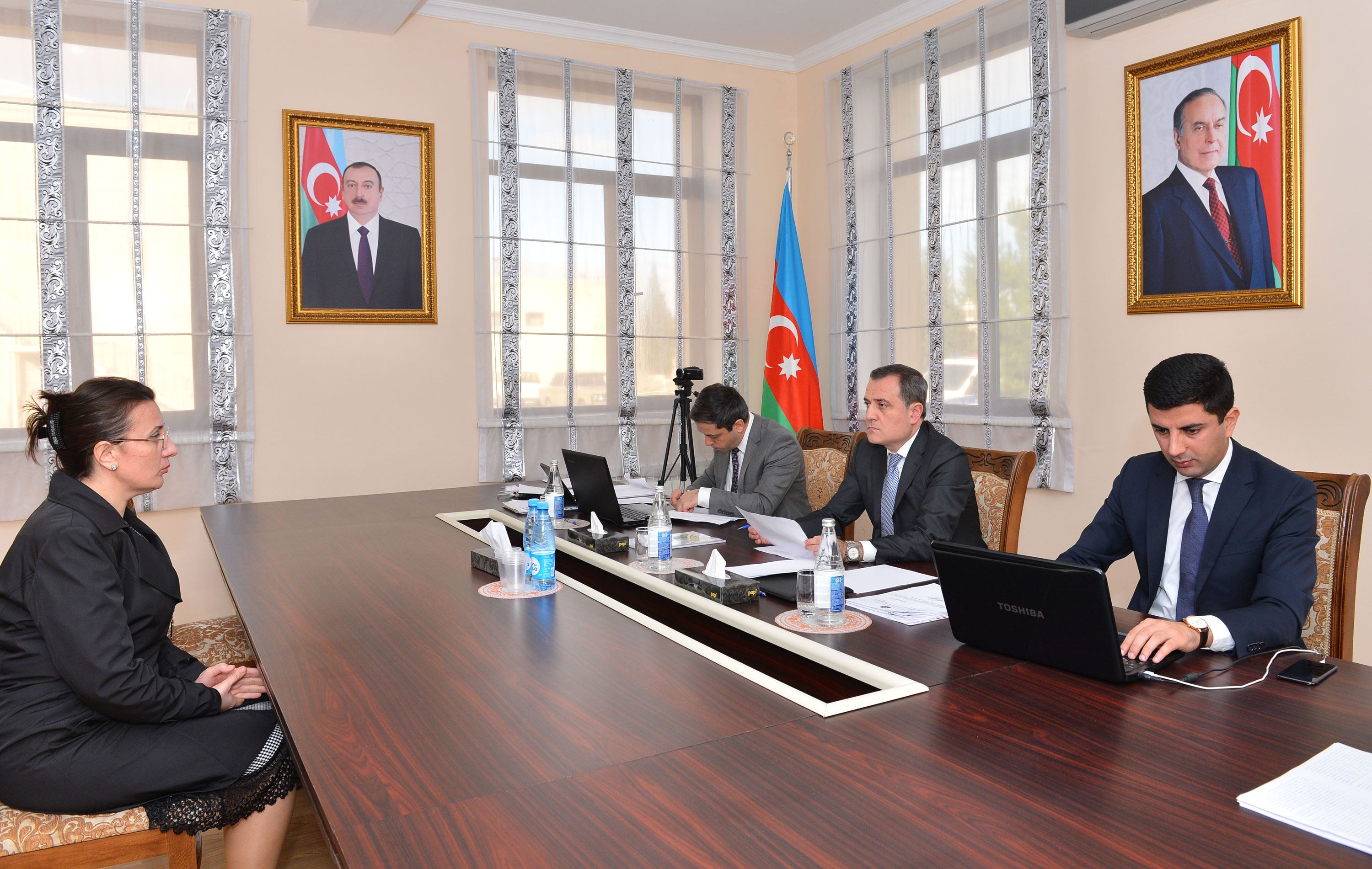 Ceyhun Bayramov Tərtərdə şikayətləri dinlədi