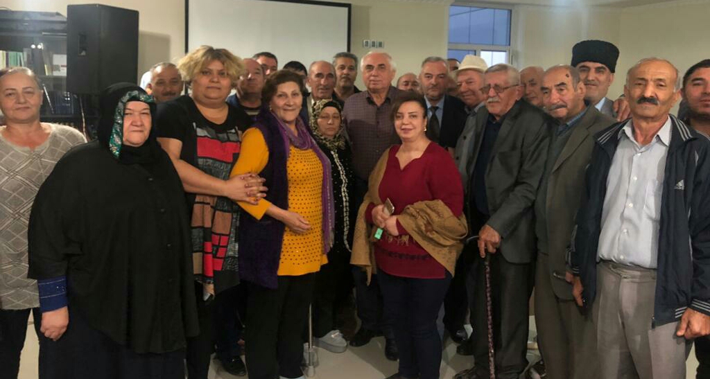 Hadi Rəcəbli Lənkəranda əlillərlə görüşüb - FOTO
