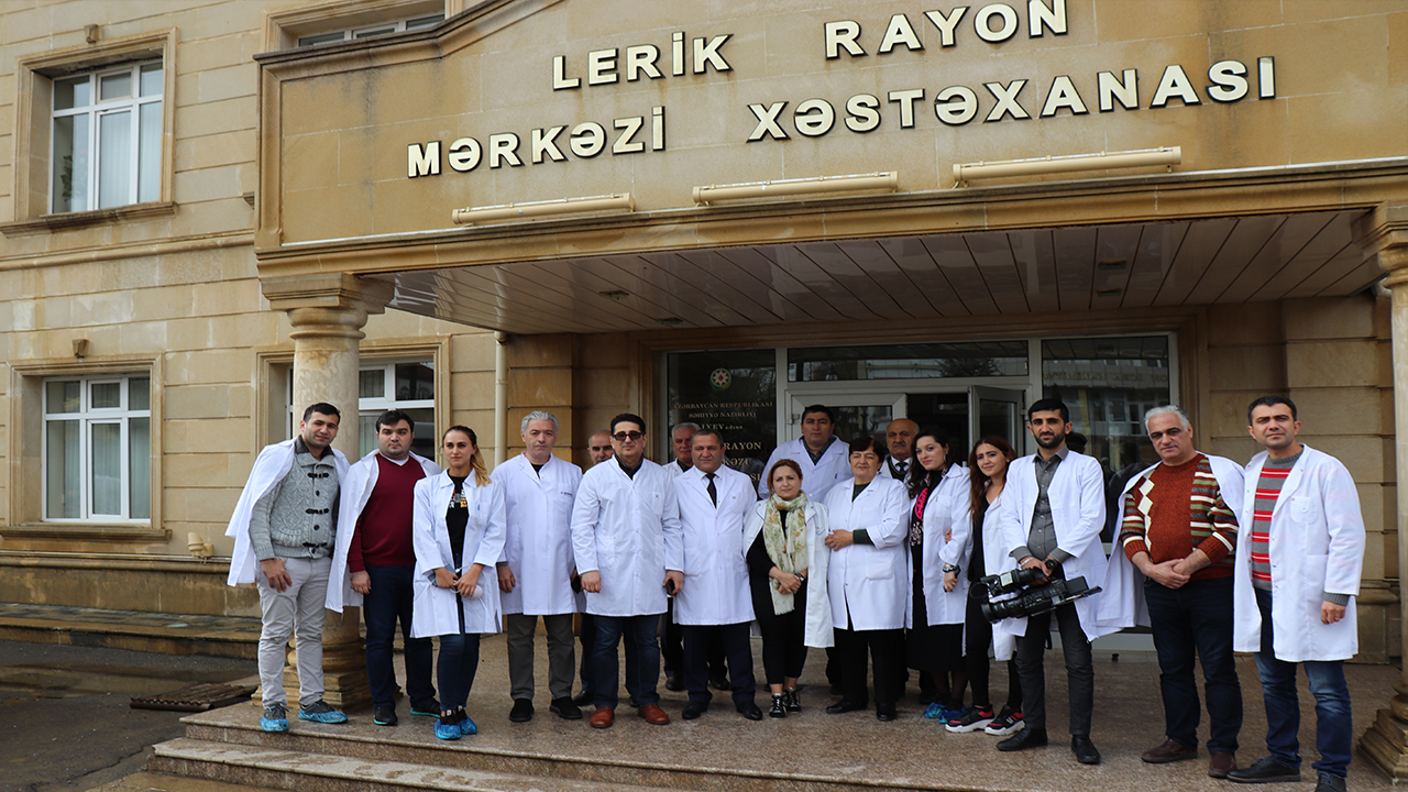 Jurnalistlər Lerik Rayon Mərkəzi Xəstəxanasının vəziyyəti ilə tanış olublar - FOTO 