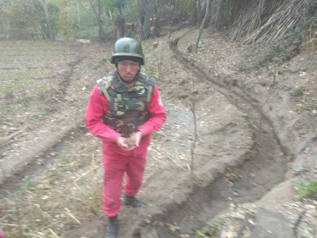 Tovuzda əl qumbarası tapıldı - FOTO