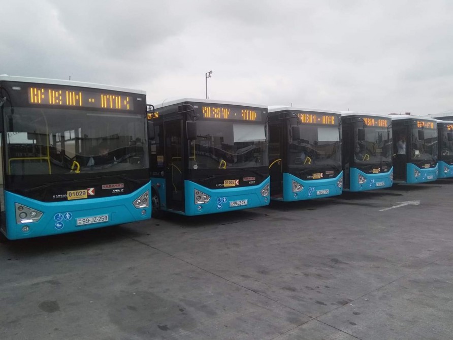 Bakıda&nbsp;50 yeni avtobus xəttə buraxılır