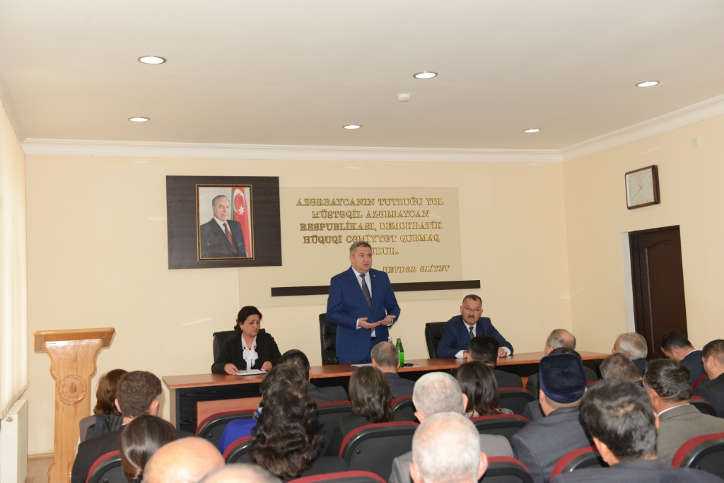 İcra başçısı idarə və təşkilat rəhbərlərinə tapşırıq verdi - FOTO