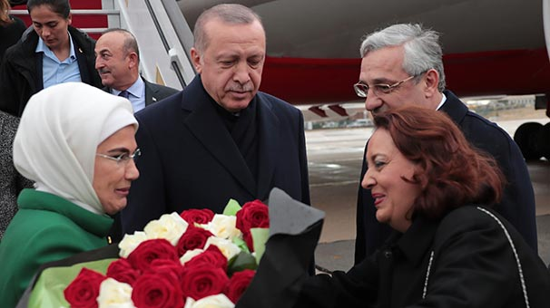 Ərdoğanın Fransaya səfəri başlayıb